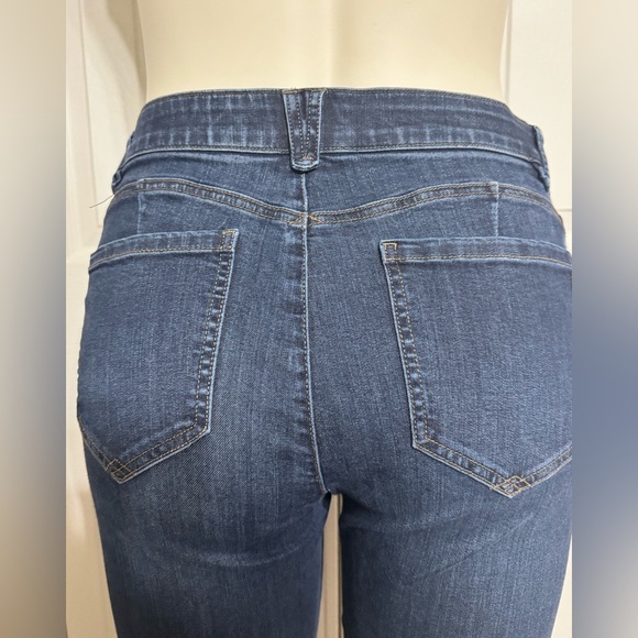 Democracy Ab Solution Dark Blue Women's Boot Cut Jeans - Picture 6 of 13